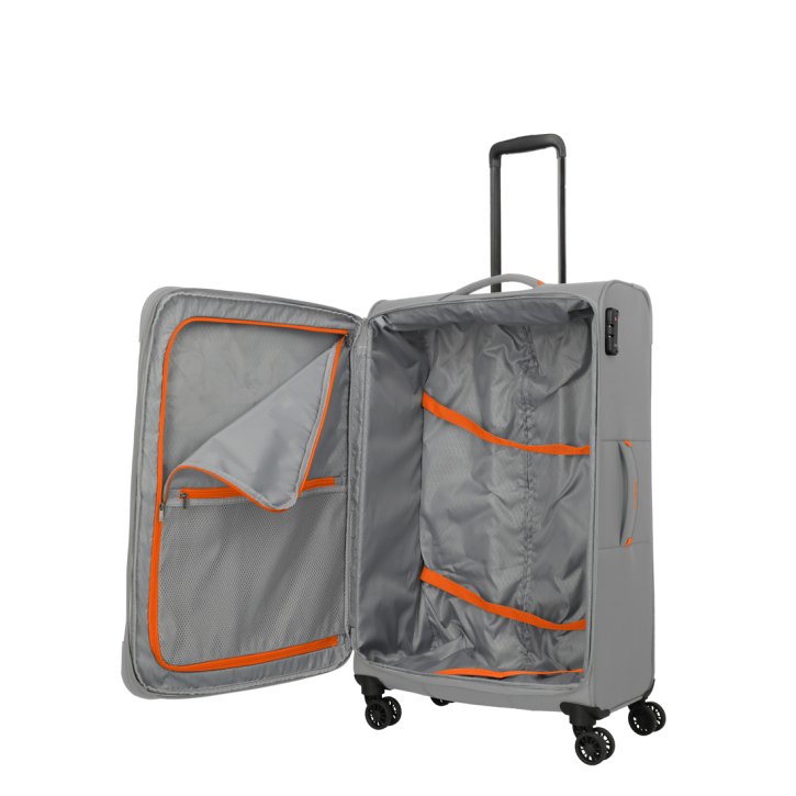 Travelite UMBRIA Trolley L 4w smoky grey
